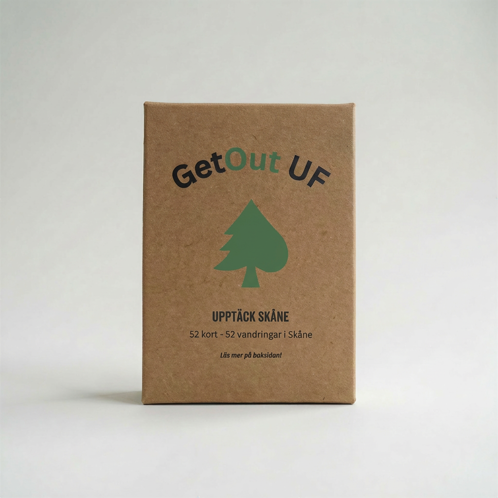 GetOut UF kortlek förpackning med naturmotiv